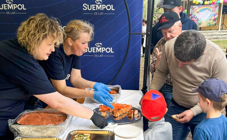 Stanowisko Fundacji Suempol na Dniu Dziecka.